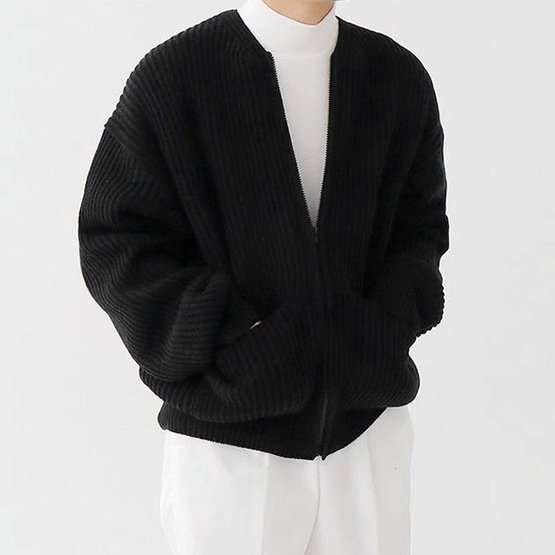 Liam™ - Lightweight knitted zip sweater