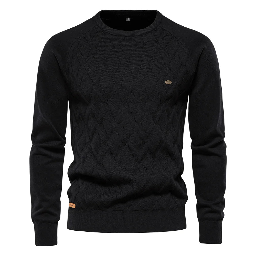 Ivar™ - Sweater with checkered design