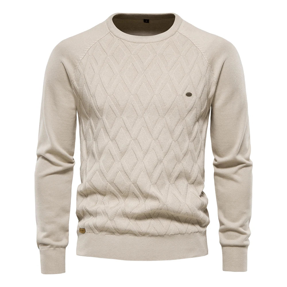 Ivar™ - Sweater with checkered design