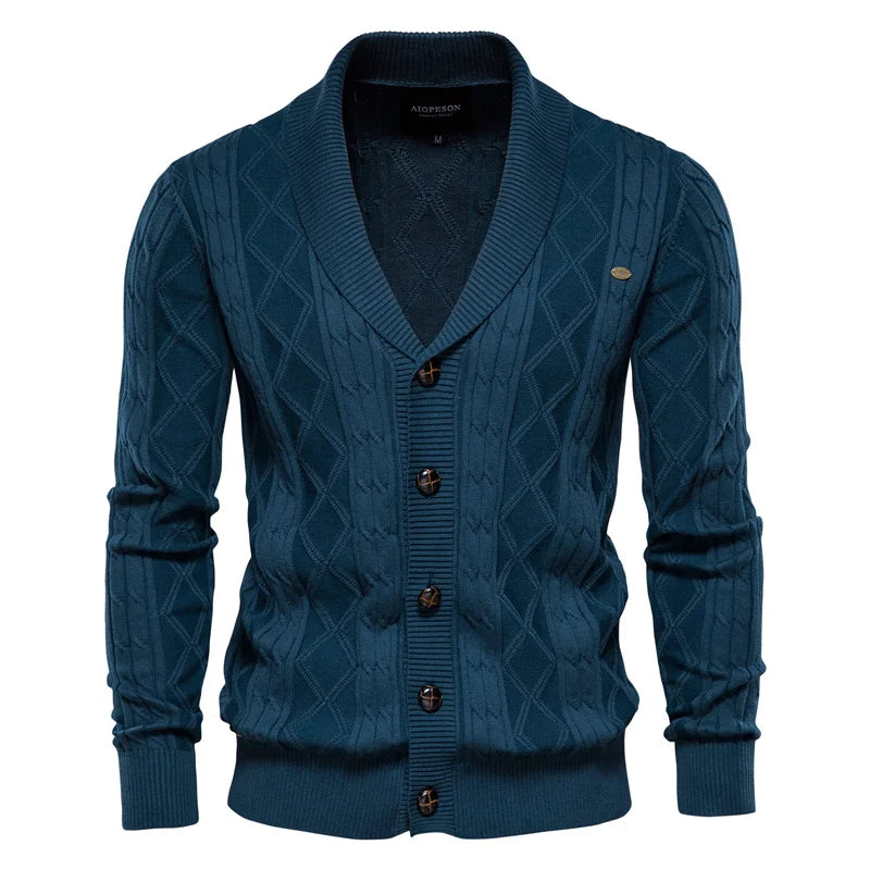 Axel™ - Luxury button-up cardigan