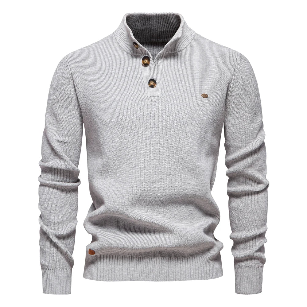 Emil™ - Sweater with button design