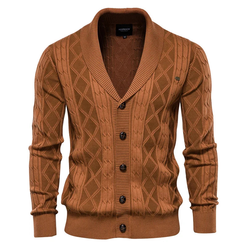Axel™ - Luxury button-up cardigan