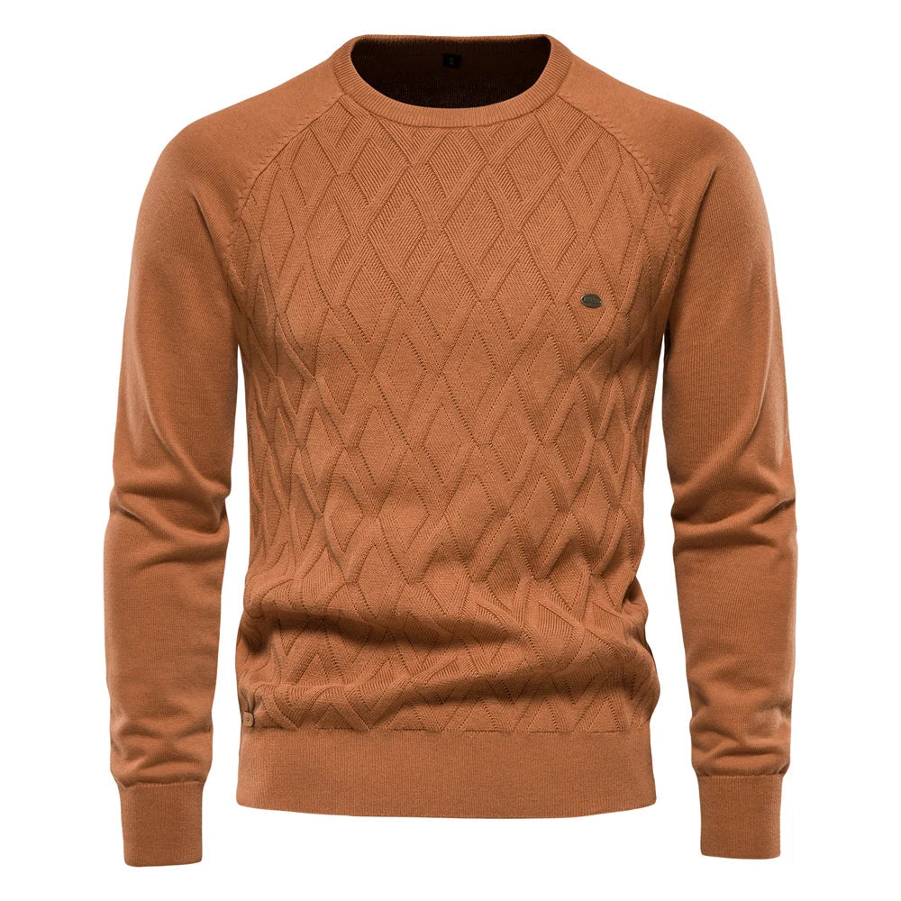 Ivar™ - Sweater with checkered design