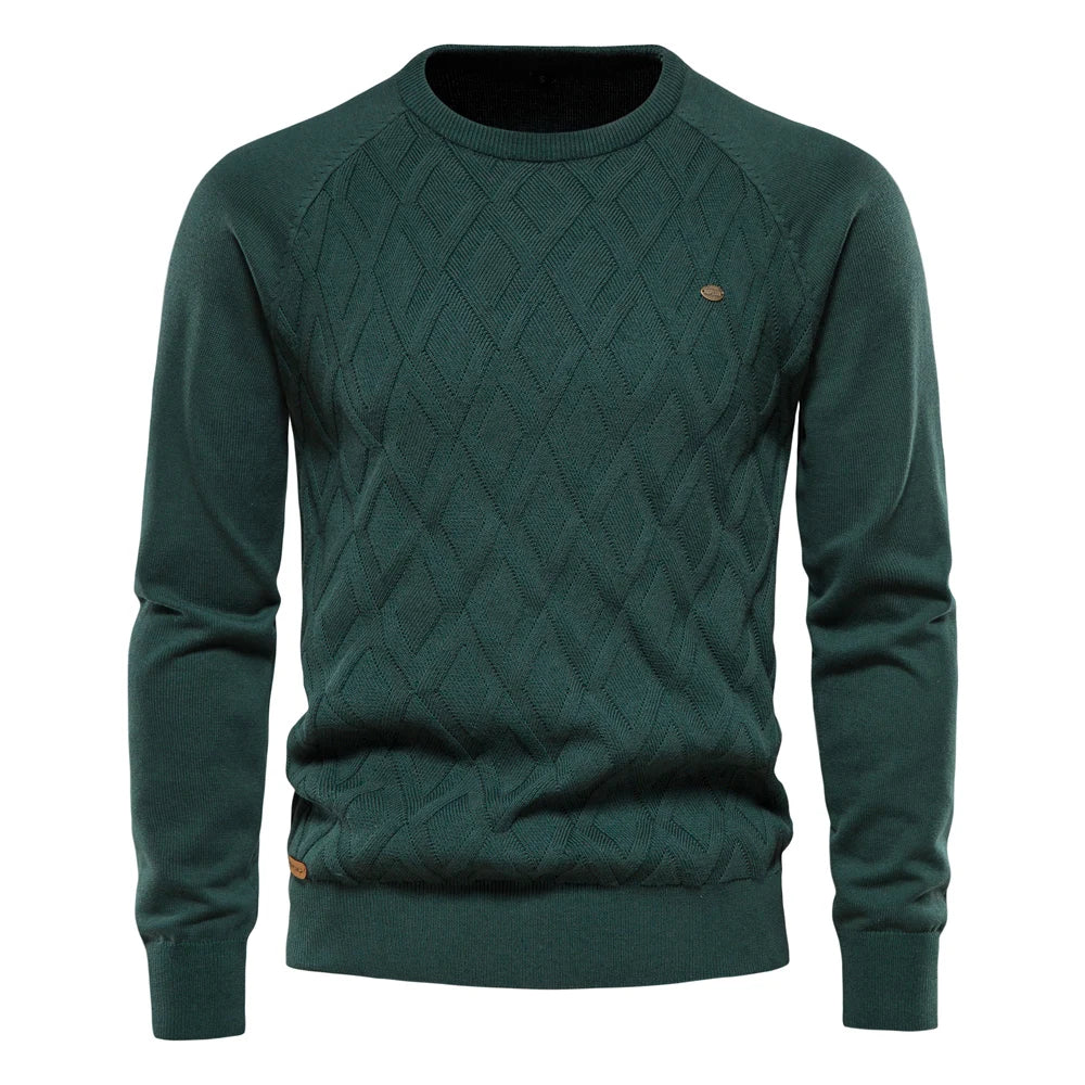 Ivar™ - Sweater with checkered design