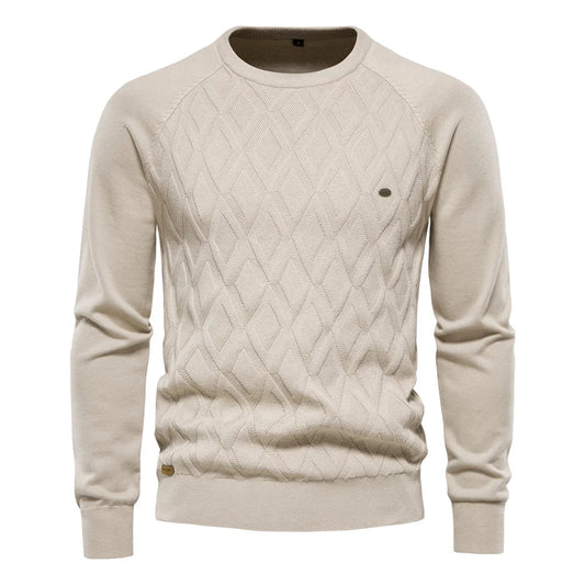 Ivar™ - Sweater with checkered design