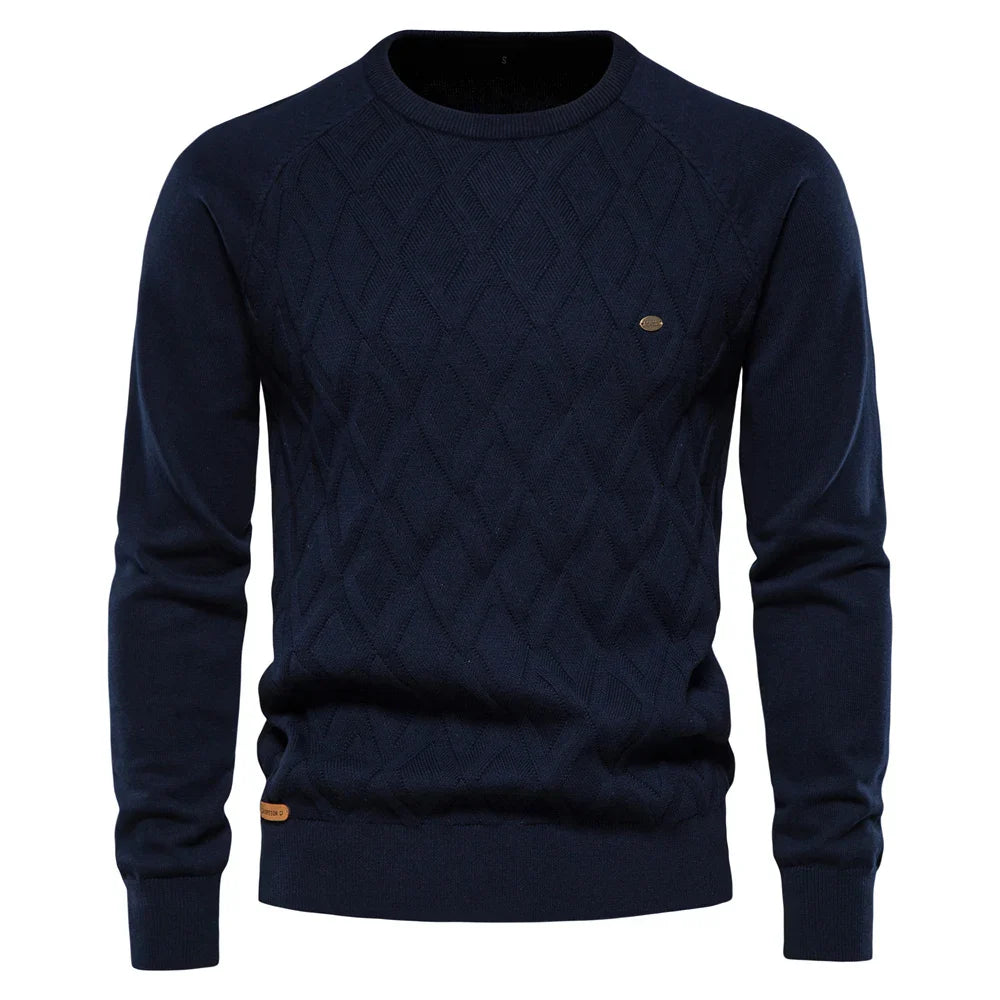 Ivar™ - Sweater with checkered design