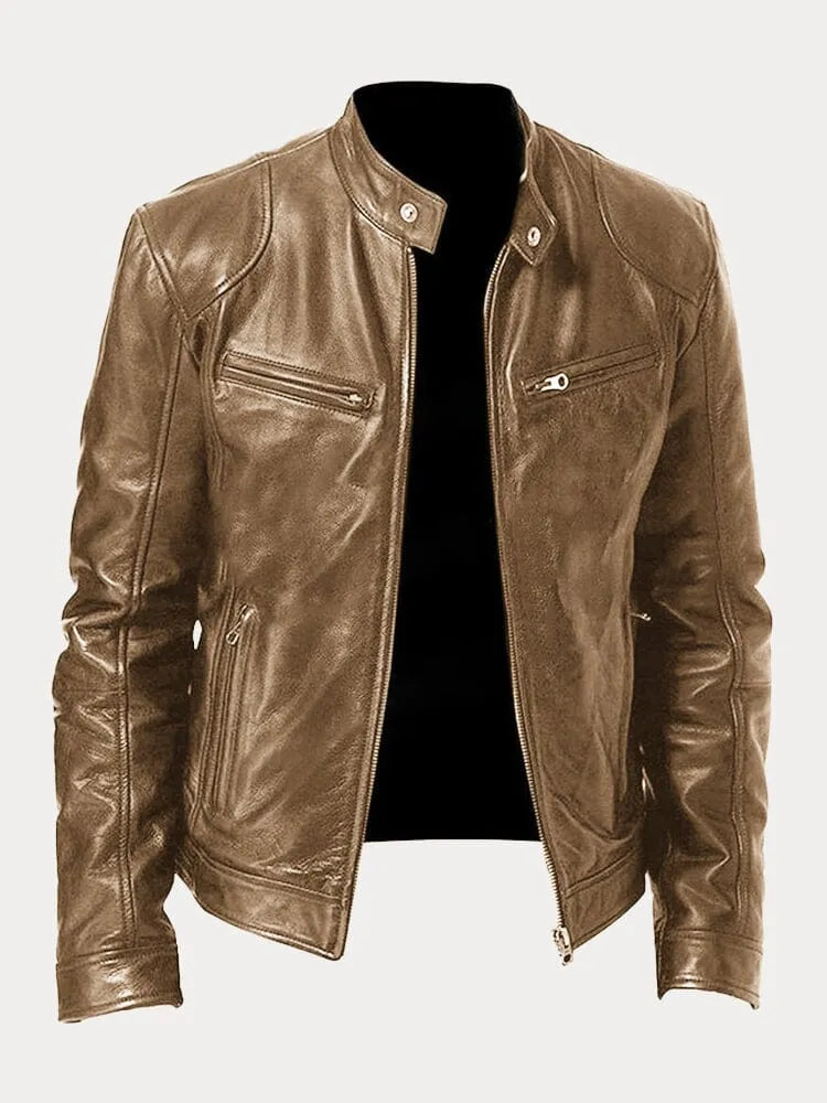 Zeno™ - Casual leather jacket
