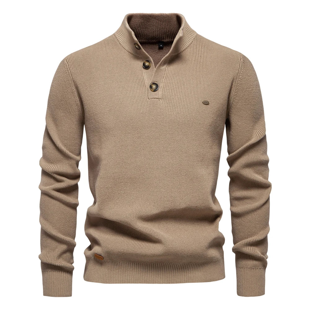 Emil™ - Sweater with button design