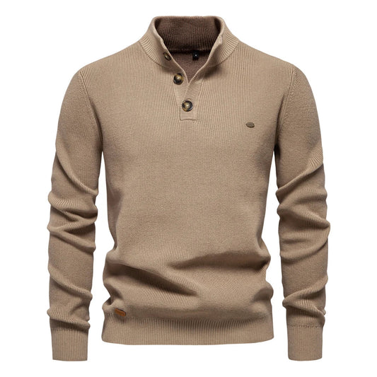 Emil™ - Sweater with button design