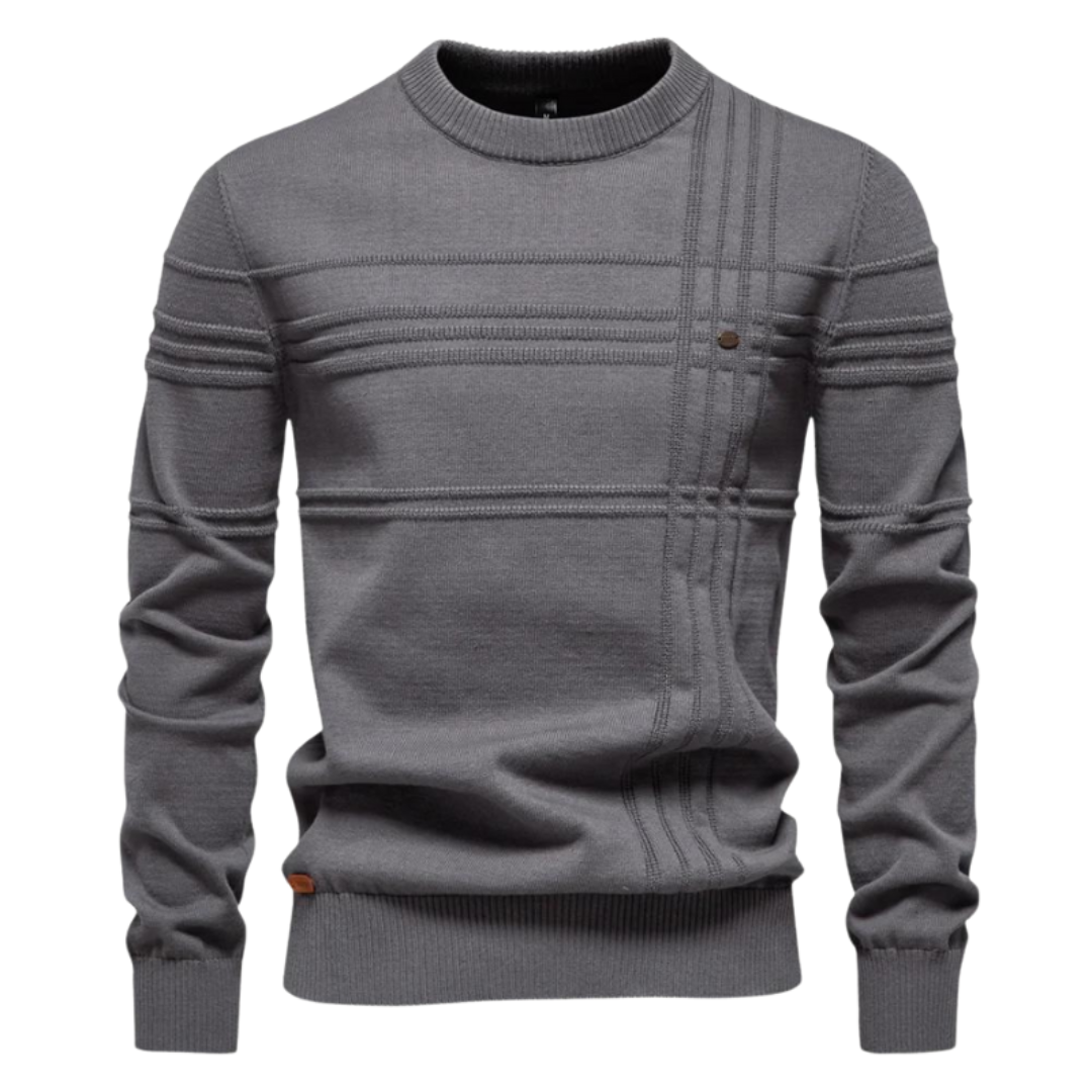 Ilian™ – Sweater with checkered design